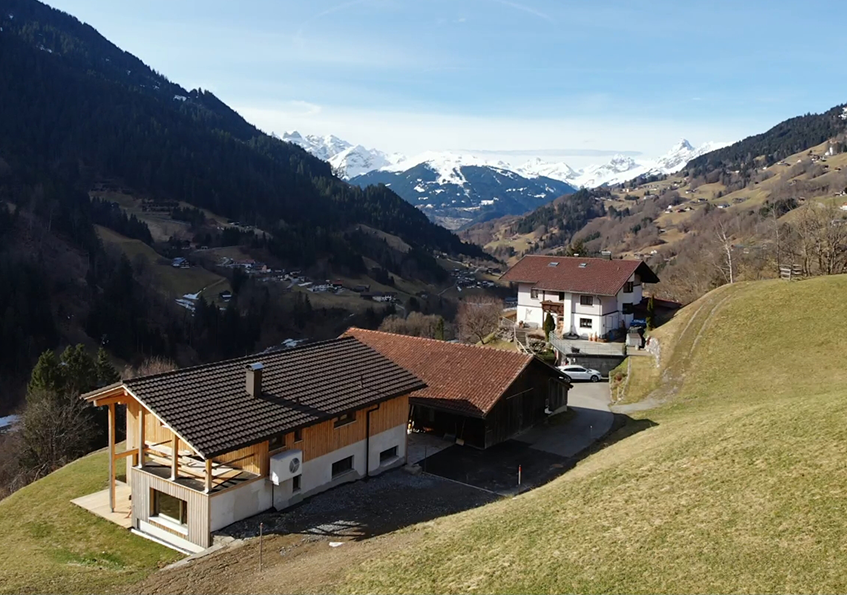 Nachhaltige Wärmepumpenlösung im alpinen Bereich