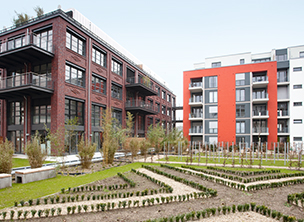 Wohnanlage „Quartis Les Halles“ Düsseldorf