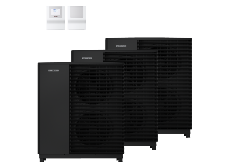 STIEBEL ELTRON Luft-Wasser-Wärmepumpen WPL-A 13.2 Plus HK 400 3x Set