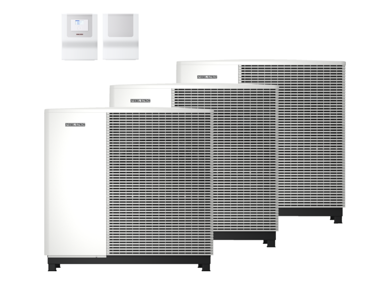 STIEBEL ELTRON Luft-Wasser-W&auml;rmepumpen WPL-A 10.2 W Plus HK 400 3x Set