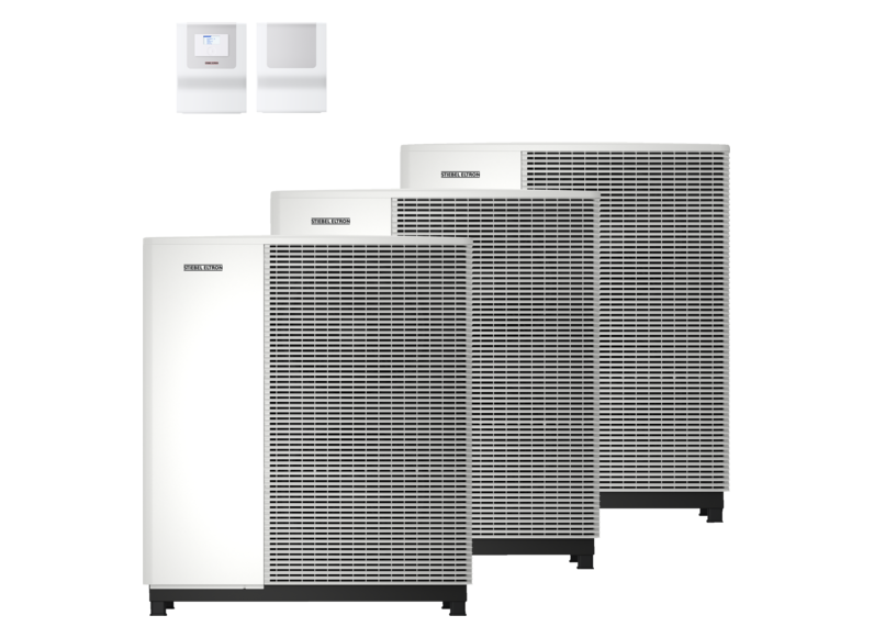 STIEBEL ELTRON Luft-Wasser-W&auml;rmepumpen WPL-A 13.2 W Plus HK 400 3x Set