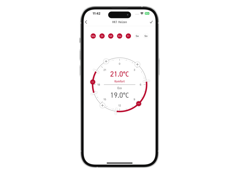 STIEBEL ELTRON Regelung / Energiemanagement MyStiebel-App Android