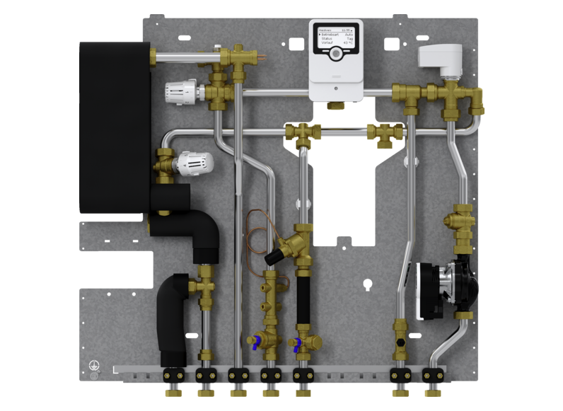 STIEBEL ELTRON Wohnungsstation Trinkwasser und Heizung WS-E 3 Plus