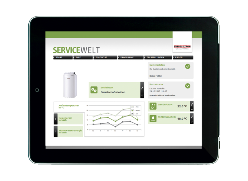 STIEBEL ELTRON Regelung / Energiemanagement ISG web