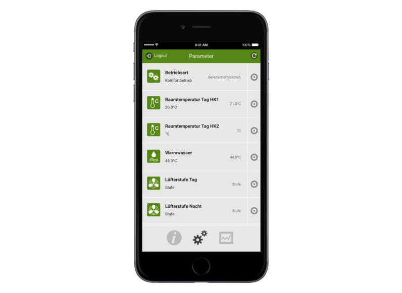 STIEBEL ELTRON Regelung / Energiemanagement ISG web