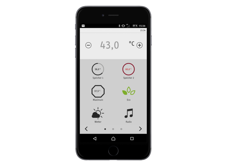 STIEBEL ELTRON Komfort-Durchlauferhitzer DHE Connect 18/21/24