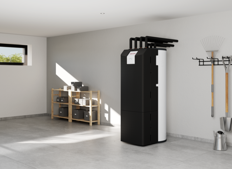 STIEBEL ELTRON Luft-Wasser-W&auml;rmepumpen WPL 07 ACS classic compact plus Set 1.1