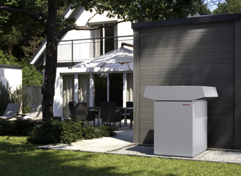 STIEBEL ELTRON Luft-Wasser-W&auml;rmepumpen WPL 19 A SR Set