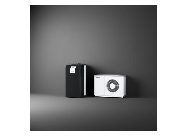 STIEBEL ELTRON Luft-Wasser-Wärmepumpen WPL 13 ACS classic compact Set 1.1