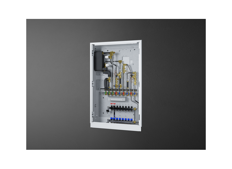 STIEBEL ELTRON Wohnungsstation Trinkwasser und Heizung WS-4L 2 Plus